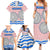 Cantabria Flag Family Matching Summer Maxi Dress and Hawaiian Shirt Autonomous Community of Spain - Wonder Print Shop