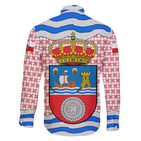 Cantabria Flag Family Matching Tank Maxi Dress and Hawaiian Shirt Autonomous Community of Spain - Wonder Print Shop