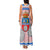 Cantabria Flag Family Matching Tank Maxi Dress and Hawaiian Shirt Autonomous Community of Spain - Wonder Print Shop