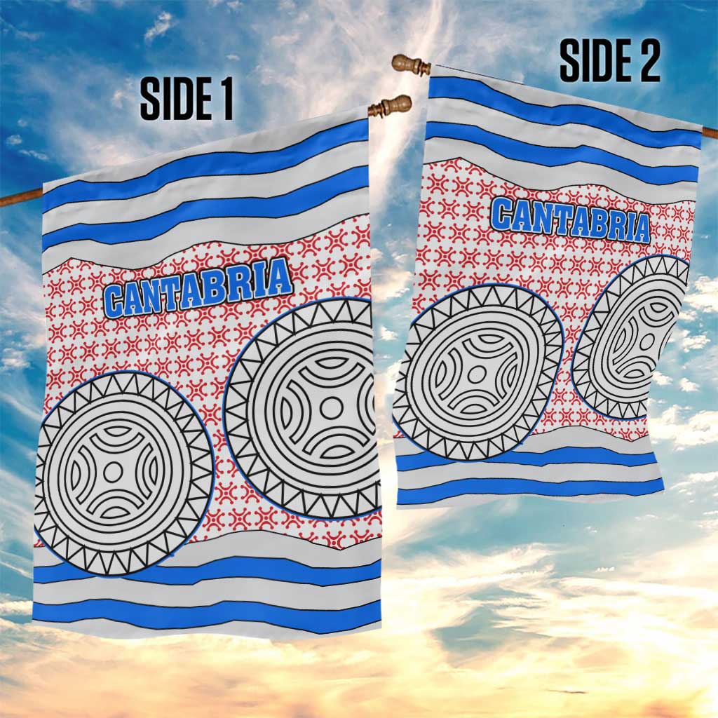 Cantabria Flag Garden Flag Autonomous Community of Spain - Wonder Print Shop