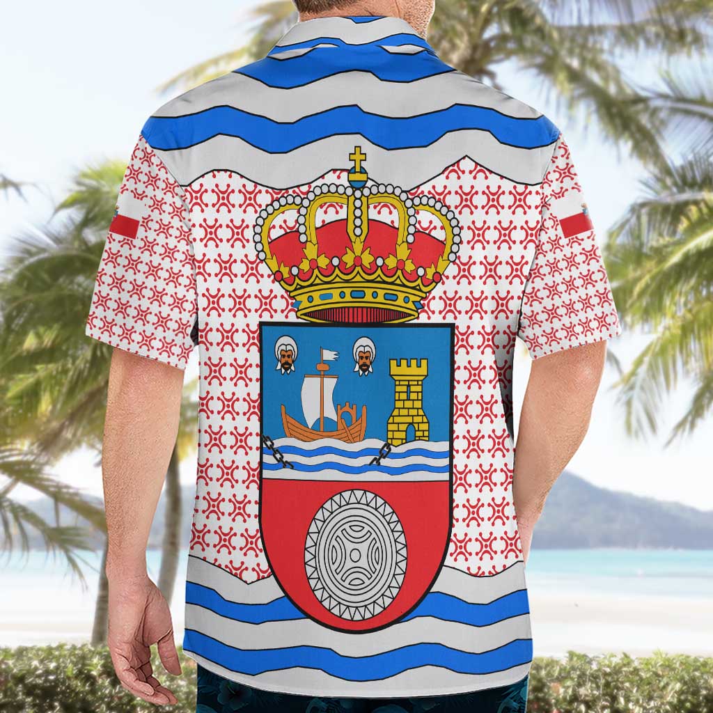 Cantabria Flag Hawaiian Shirt Autonomous Community of Spain - Wonder Print Shop