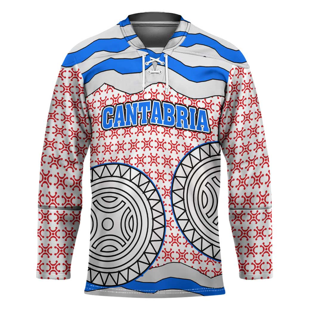 Cantabria Flag Hockey Jersey Autonomous Community of Spain - Wonder Print Shop