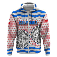 Cantabria Flag Hoodie Autonomous Community of Spain - Wonder Print Shop