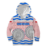 Cantabria Flag Kid Hoodie Autonomous Community of Spain - Wonder Print Shop