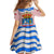 Cantabria Flag Kid Short Sleeve Dress Autonomous Community of Spain - Wonder Print Shop