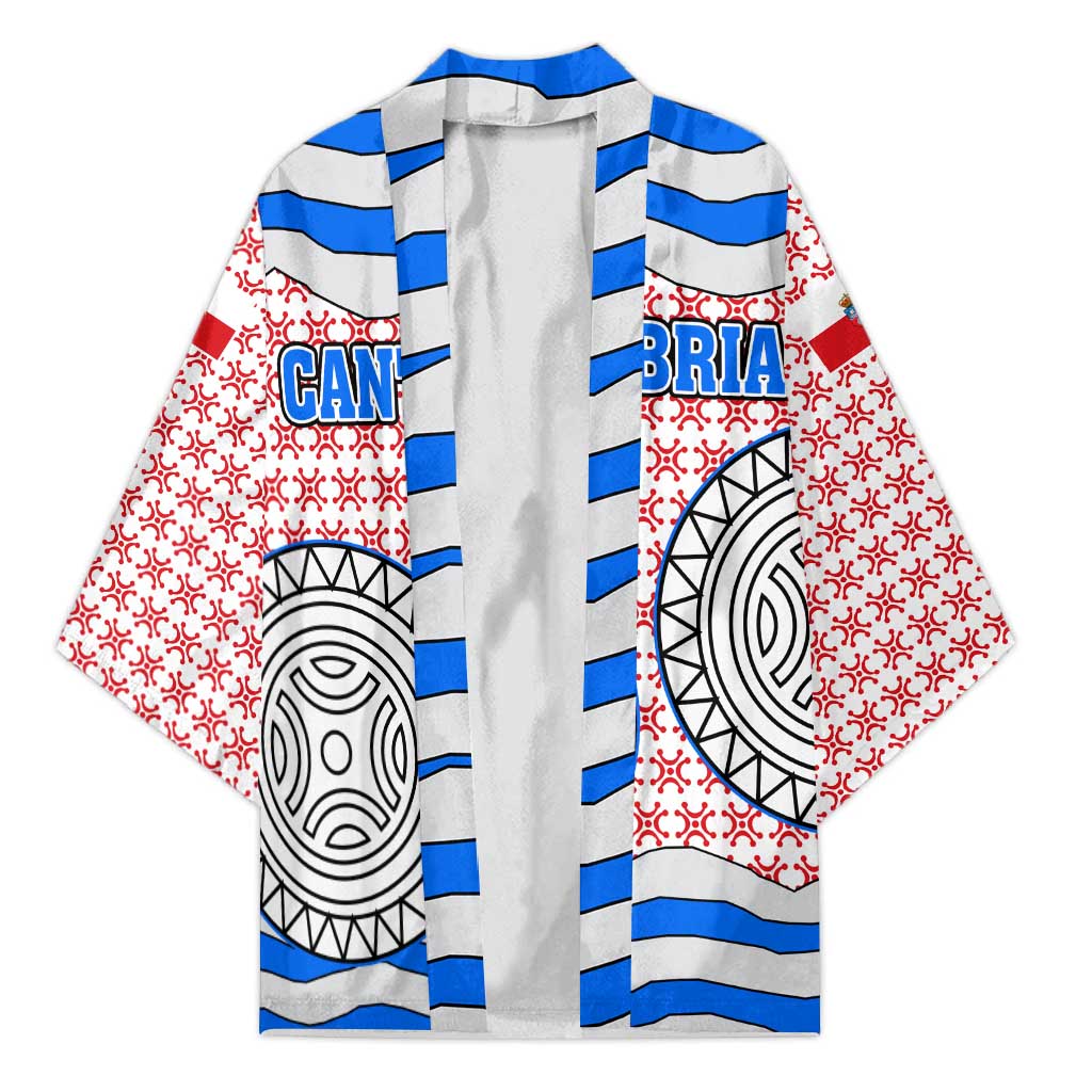 Cantabria Flag Kimono Autonomous Community of Spain - Wonder Print Shop