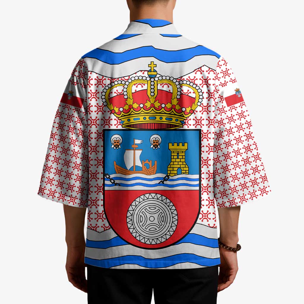 Cantabria Flag Kimono Autonomous Community of Spain - Wonder Print Shop