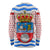 Cantabria Flag Long Sleeve Shirt Autonomous Community of Spain - Wonder Print Shop