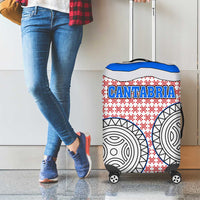 Cantabria Flag Luggage Cover Autonomous Community of Spain - Wonder Print Shop