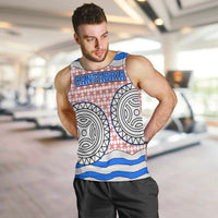 Cantabria Flag Men Tank Top Autonomous Community of Spain - Wonder Print Shop