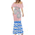 Cantabria Flag Mermaid Dress Autonomous Community of Spain - Wonder Print Shop