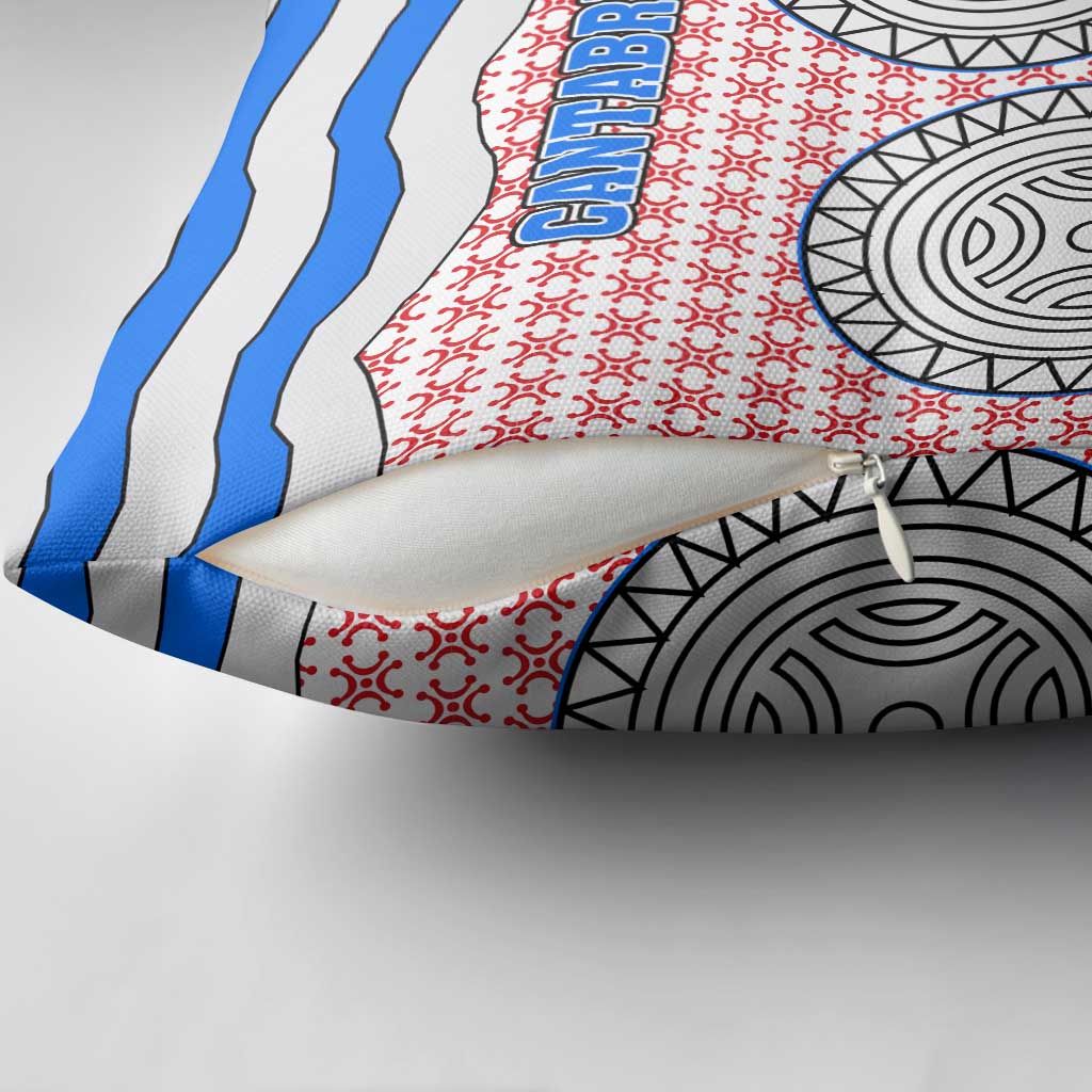 Cantabria Flag Pillow Cover Autonomous Community of Spain - Wonder Print Shop