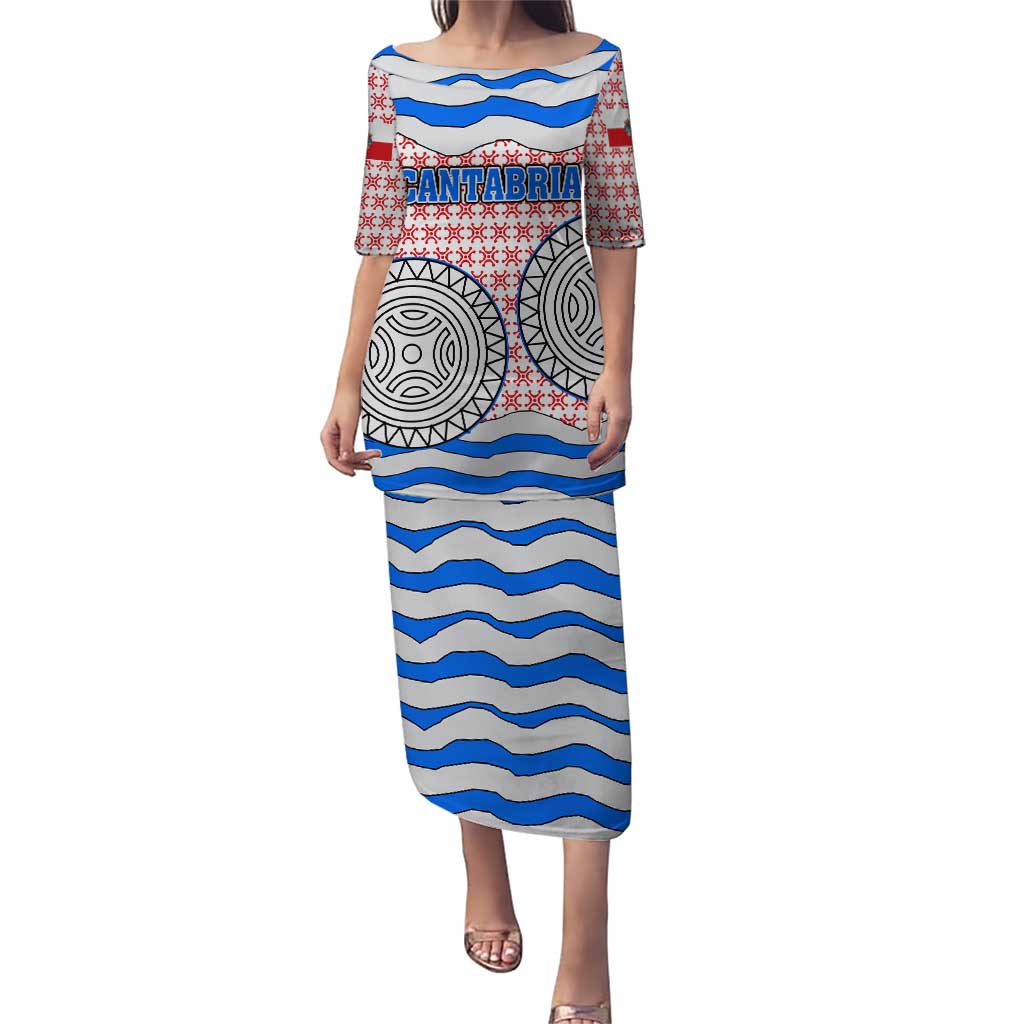 Cantabria Flag Puletasi Autonomous Community of Spain - Wonder Print Shop