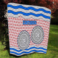 Cantabria Flag Quilt Autonomous Community of Spain - Wonder Print Shop