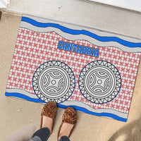 Cantabria Flag Rubber Doormat Autonomous Community of Spain - Wonder Print Shop