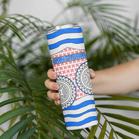 Cantabria Flag Skinny Tumbler Autonomous Community of Spain - Wonder Print Shop