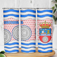Cantabria Flag Skinny Tumbler Autonomous Community of Spain - Wonder Print Shop