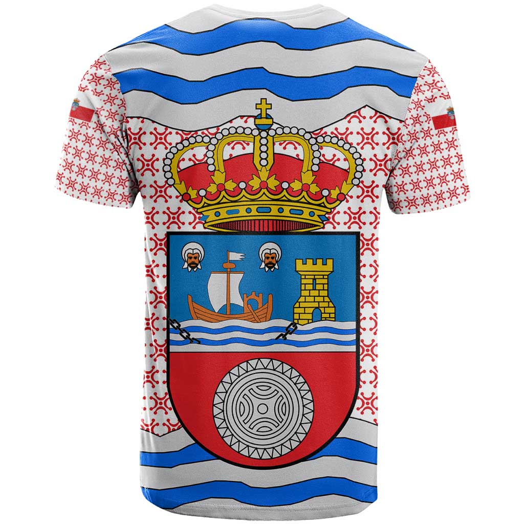 Cantabria Flag T Shirt Autonomous Community of Spain - Wonder Print Shop