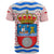 Cantabria Flag T Shirt Autonomous Community of Spain - Wonder Print Shop