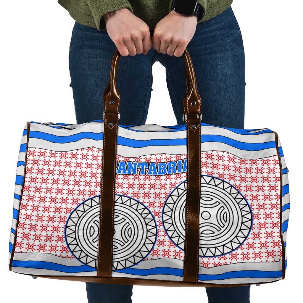 Cantabria Flag Travel Bag Autonomous Community of Spain - Wonder Print Shop