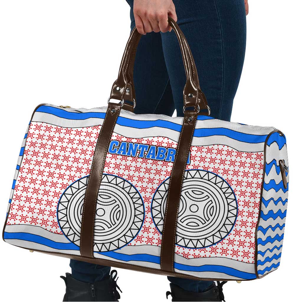 Cantabria Flag Travel Bag Autonomous Community of Spain - Wonder Print Shop