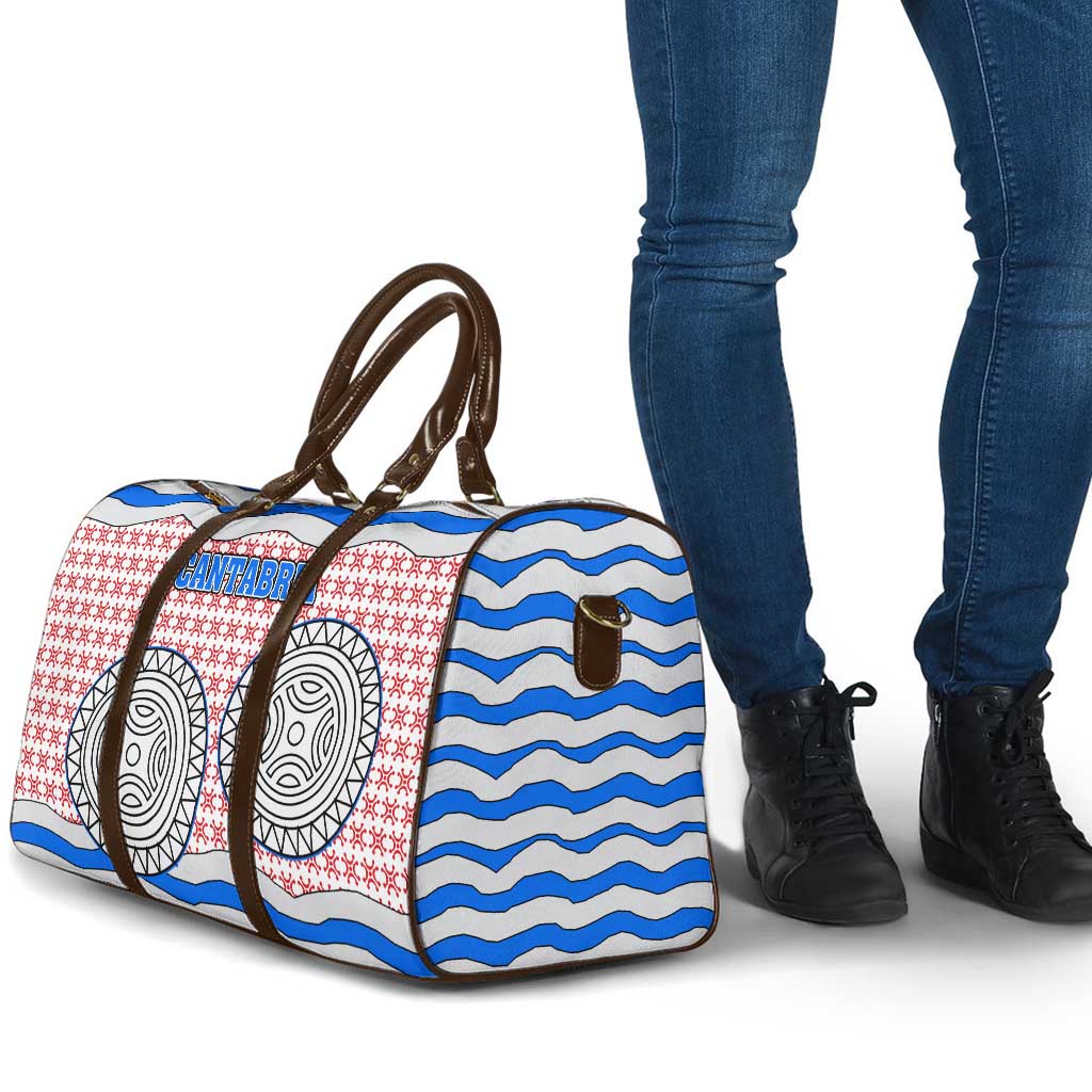 Cantabria Flag Travel Bag Autonomous Community of Spain - Wonder Print Shop