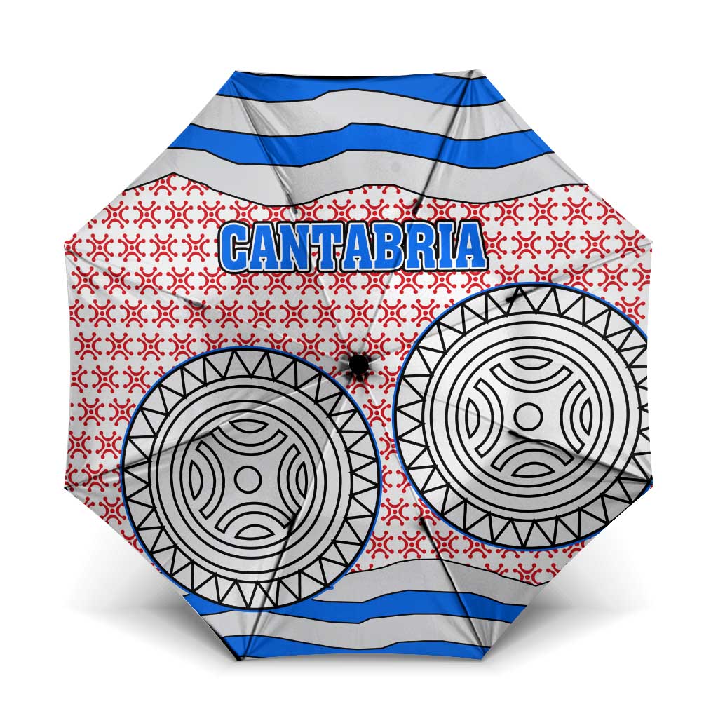 Cantabria Flag Umbrella Autonomous Community of Spain - Wonder Print Shop