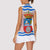 Cantabria Flag Women Sleeveless Polo Shirt Autonomous Community of Spain - Wonder Print Shop