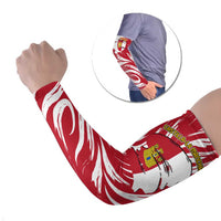 Castilla La Mancha Flag Arm Sleeves Autonomous Community of Spain - Wonder Print Shop