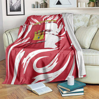 Castilla La Mancha Flag Blanket Autonomous Community of Spain - Wonder Print Shop