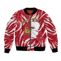 Castilla La Mancha Flag Bomber Jacket Autonomous Community of Spain - Wonder Print Shop