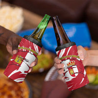 Castilla La Mancha Flag 4 in 1 Can Cooler Tumbler Autonomous Community of Spain - Wonder Print Shop