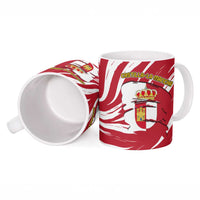 Castilla La Mancha Flag Ceramic Mug Autonomous Community of Spain - Wonder Print Shop