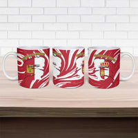 Castilla La Mancha Flag Ceramic Mug Autonomous Community of Spain - Wonder Print Shop
