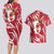 Castilla La Mancha Flag Couples Matching Long Sleeve Bodycon Dress and Hawaiian Shirt Autonomous Community of Spain - Wonder Print Shop