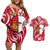 Castilla La Mancha Flag Couples Matching Off Shoulder Short Dress and Hawaiian Shirt Autonomous Community of Spain - Wonder Print Shop