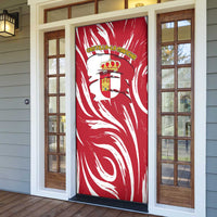 Castilla La Mancha Flag Door Cover Autonomous Community of Spain - Wonder Print Shop