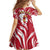 Castilla La Mancha Flag Family Matching Long Sleeve Bodycon Dress and Hawaiian Shirt Autonomous Community of Spain - Wonder Print Shop