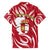 Castilla La Mancha Flag Family Matching Long Sleeve Bodycon Dress and Hawaiian Shirt Autonomous Community of Spain - Wonder Print Shop