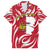 Castilla La Mancha Flag Family Matching Summer Maxi Dress and Hawaiian Shirt Autonomous Community of Spain - Wonder Print Shop