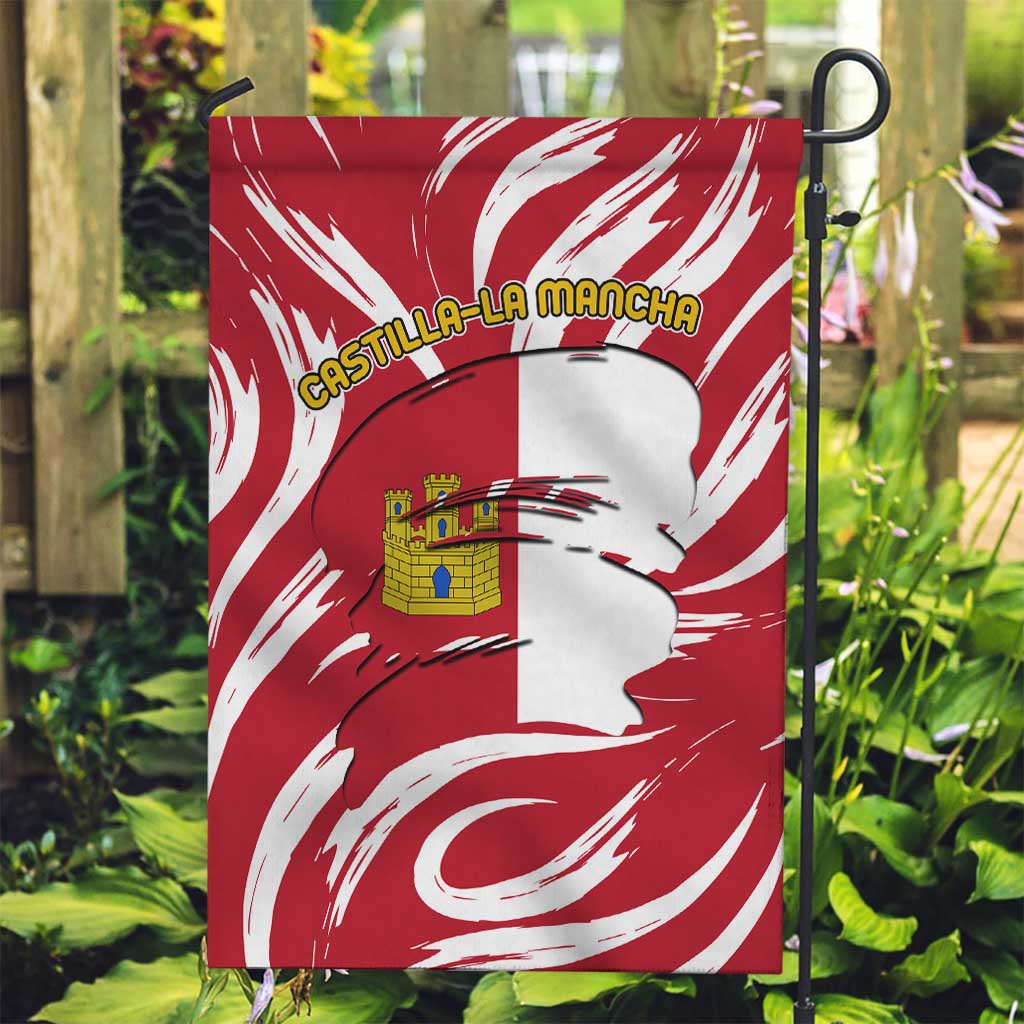 Castilla La Mancha Flag Garden Flag Autonomous Community of Spain - Wonder Print Shop