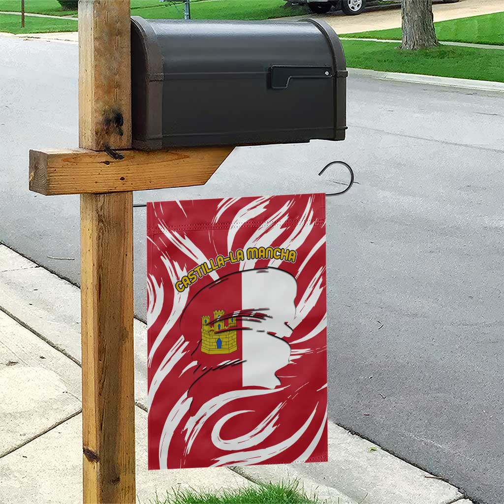 Castilla La Mancha Flag Garden Flag Autonomous Community of Spain - Wonder Print Shop