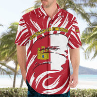 Castilla La Mancha Flag Hawaiian Shirt Autonomous Community of Spain - Wonder Print Shop