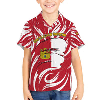 Castilla La Mancha Flag Hawaiian Shirt Autonomous Community of Spain - Wonder Print Shop