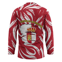 Castilla La Mancha Flag Hockey Jersey Autonomous Community of Spain - Wonder Print Shop
