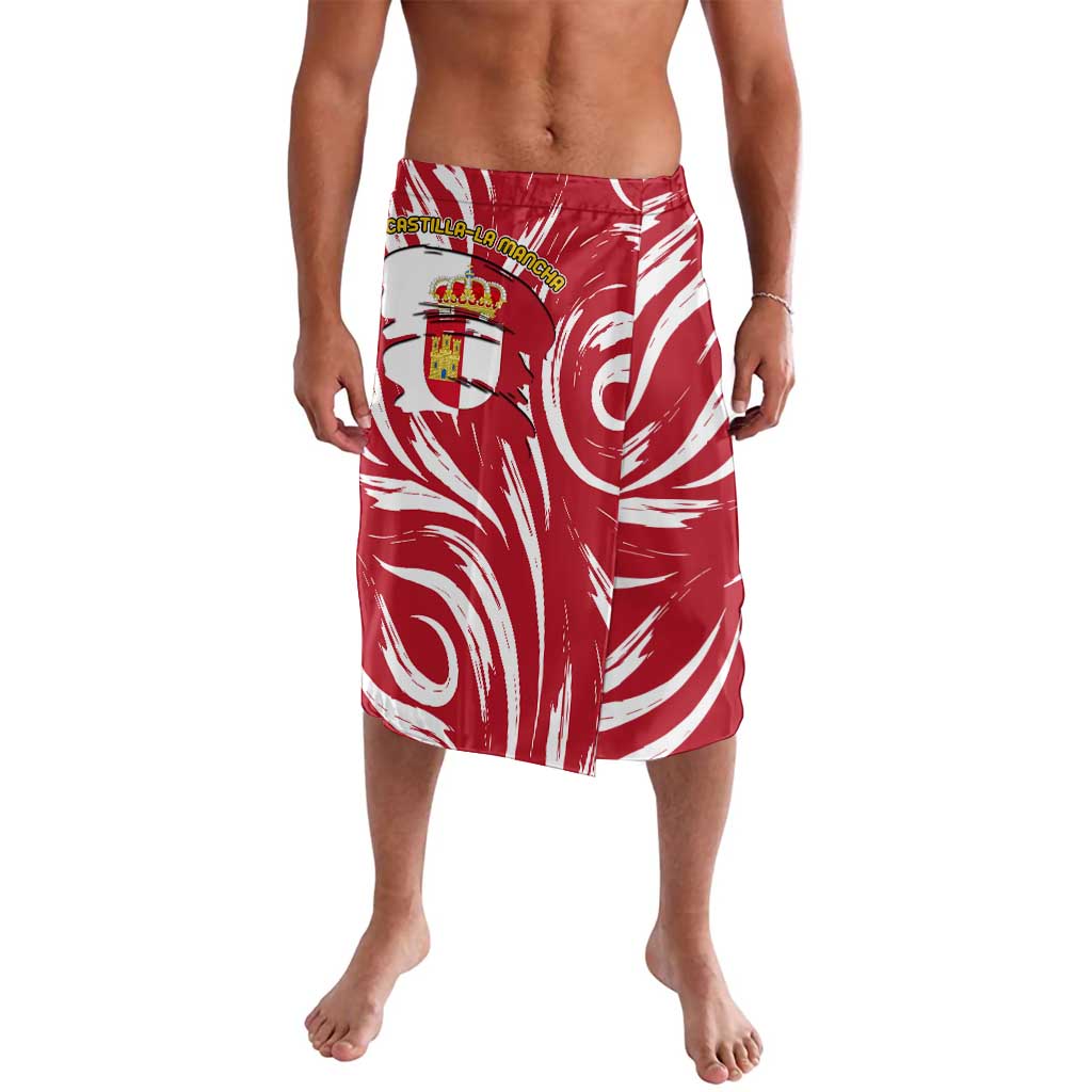 Castilla La Mancha Flag Lavalava Autonomous Community of Spain - Wonder Print Shop