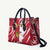 Castilla La Mancha Flag Leather Bag Autonomous Community of Spain - Wonder Print Shop
