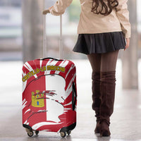 Castilla La Mancha Flag Luggage Cover Autonomous Community of Spain - Wonder Print Shop