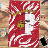 Castilla La Mancha Flag Puzzle Autonomous Community of Spain - Wonder Print Shop