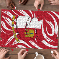 Castilla La Mancha Flag Puzzle Autonomous Community of Spain - Wonder Print Shop